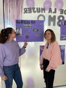 Educadores en día de la mujer