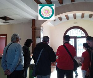Persona en museo