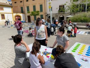 Personas en jornada de ocio