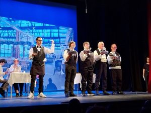 Personas en teatro