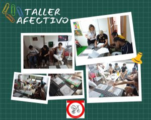 Chicos y chicas en taller