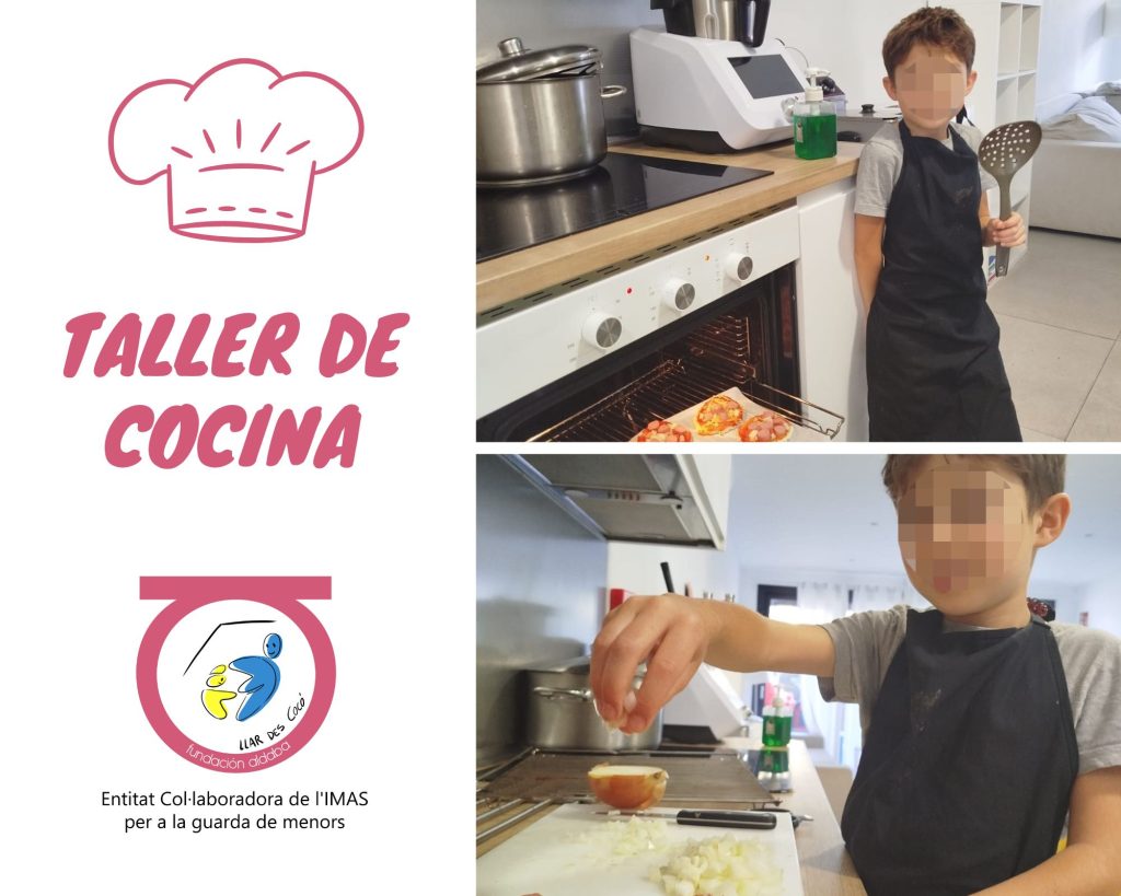 Niño cocinando