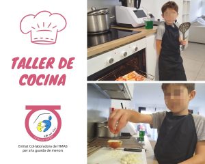 Niño cocinando