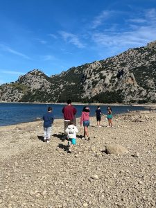 Niños en excursión