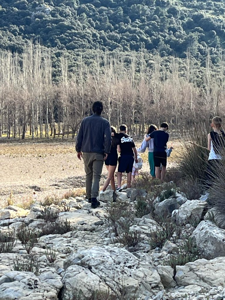 Niños en excursión