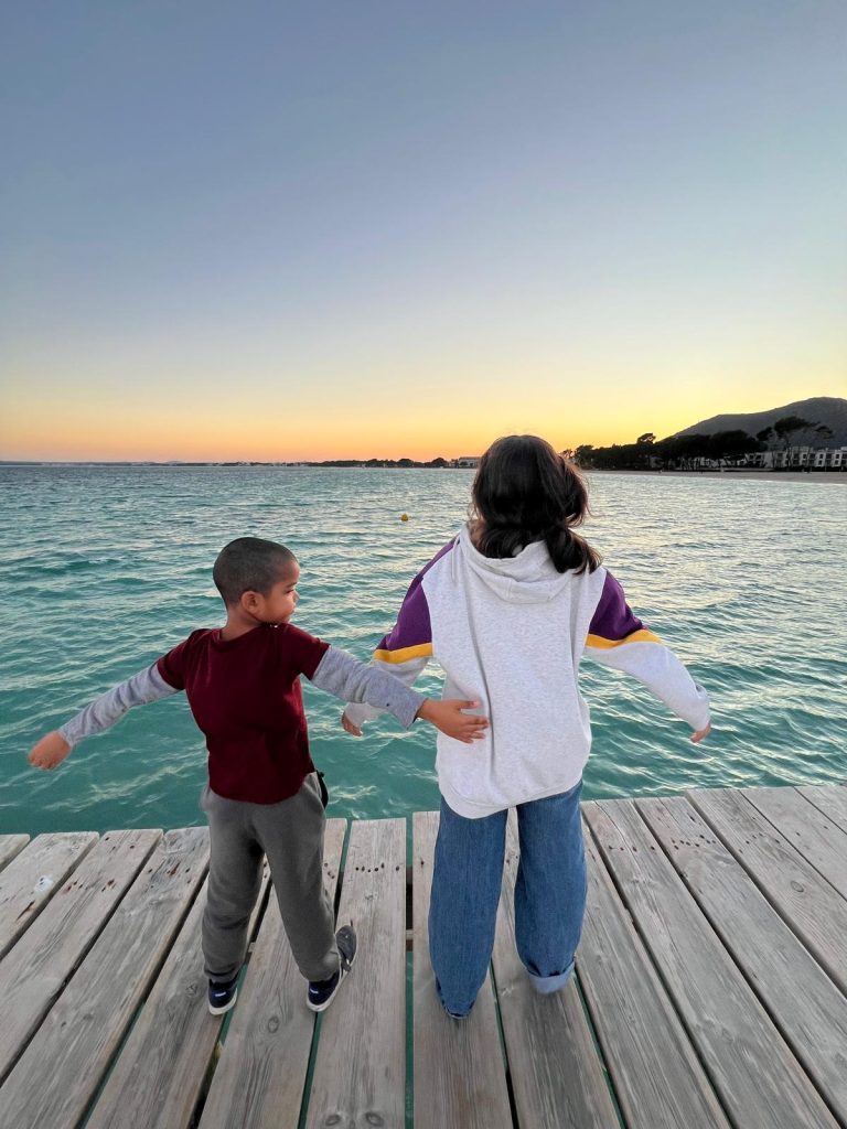 Niños en la playa