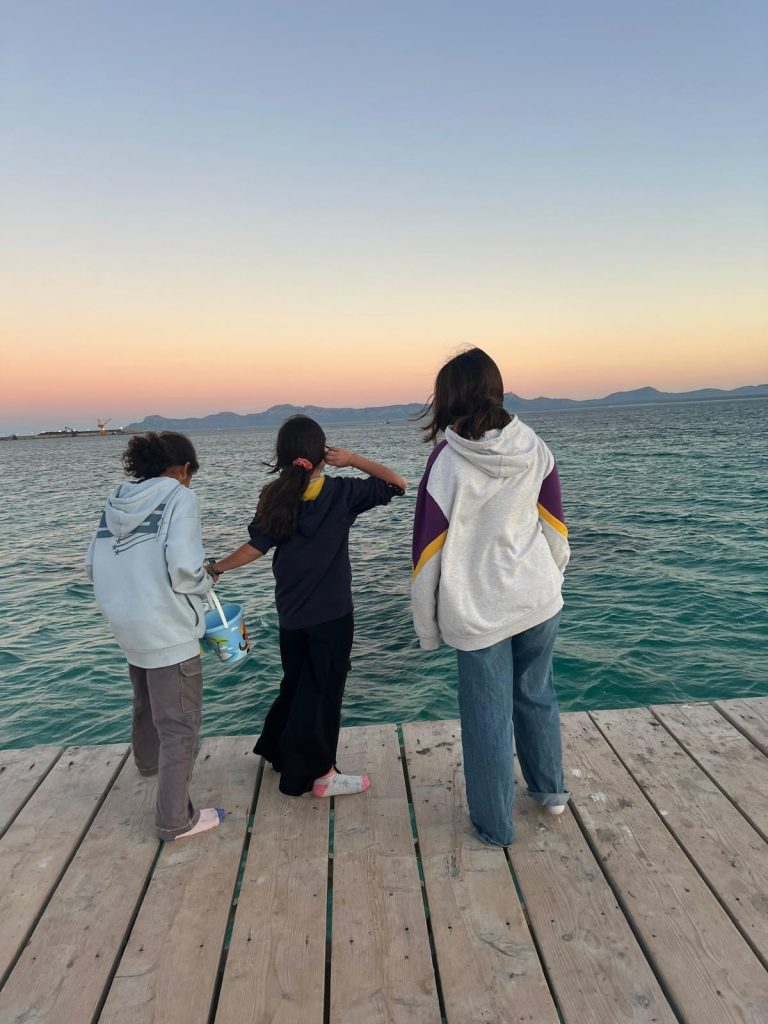 Niños en la playa