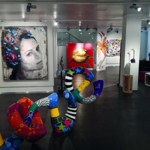 Foto de una galería de arte