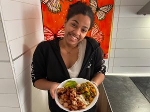 Persona cocinando