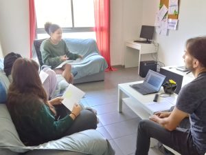 Chicos en taller afectivo sexual