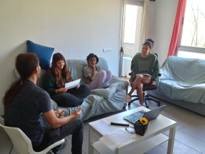Chicos en taller afectivo sexual