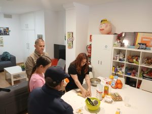 Personas cocinando