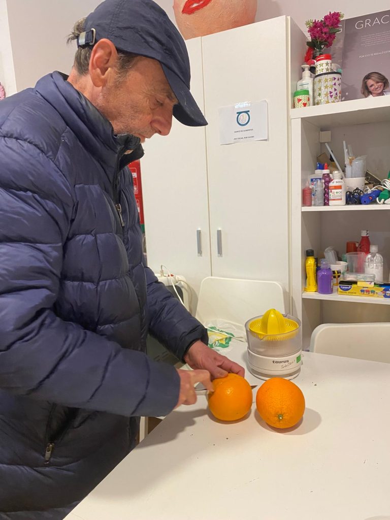 Personas cocinando