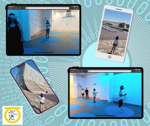 Niños en realidad virtual
