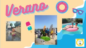 Niños en piscina y playa