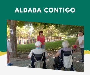 Personas mayores en el parque