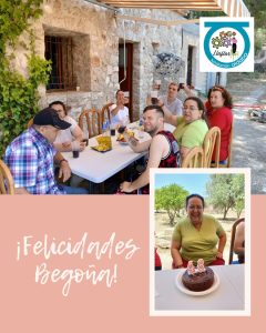 Personas celebrando cumpleaños