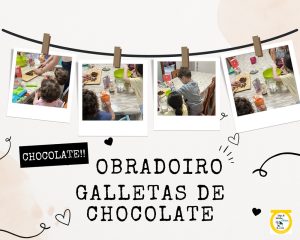 Niños en taller de galletas