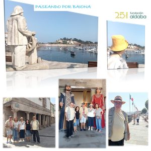 Personas paseando