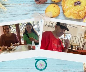 Personas en pasteleria