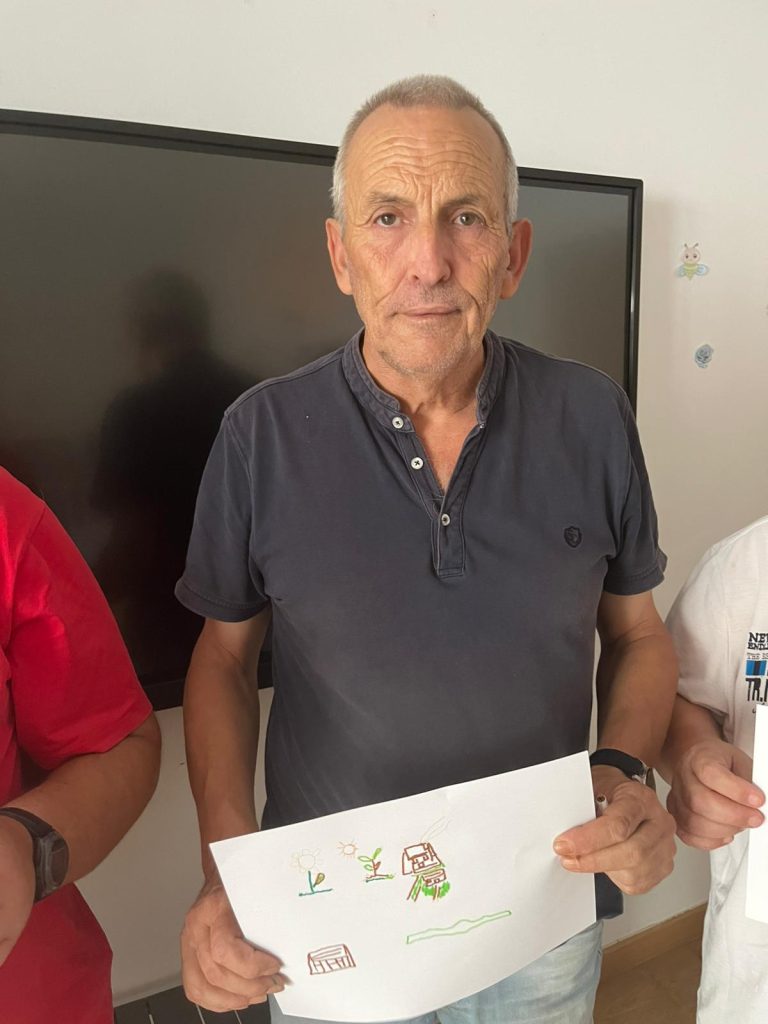 Personas en taller de musicoterapia