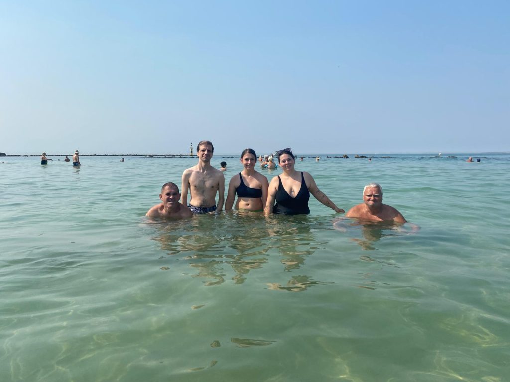 Personas en la playa