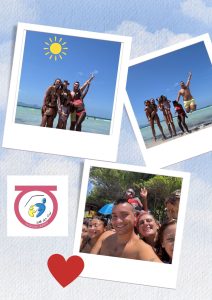 Personas en la playa