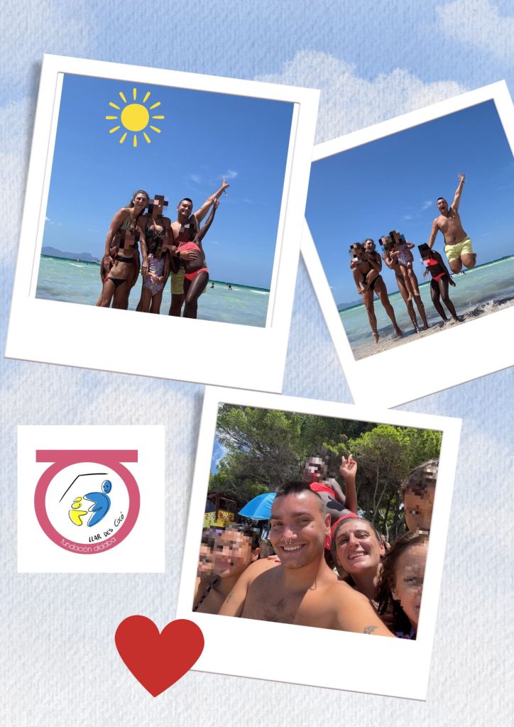 Personas en la playa