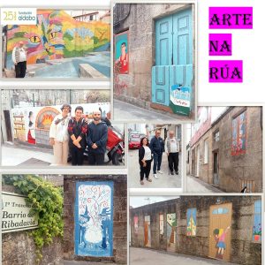 Personas paseando por la calle
