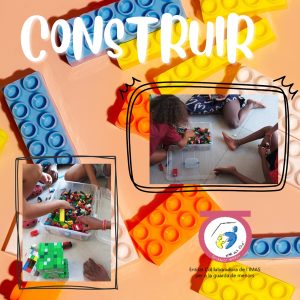 Niños jugando con las construcciones