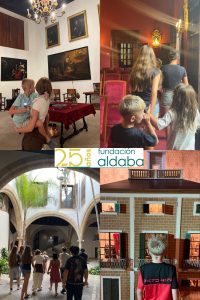 Niños en museo