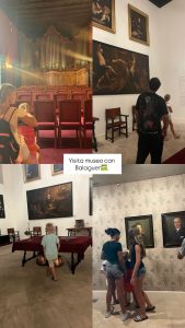 Niños en museo