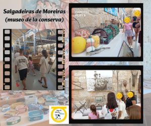 Niños en museo de la conserva