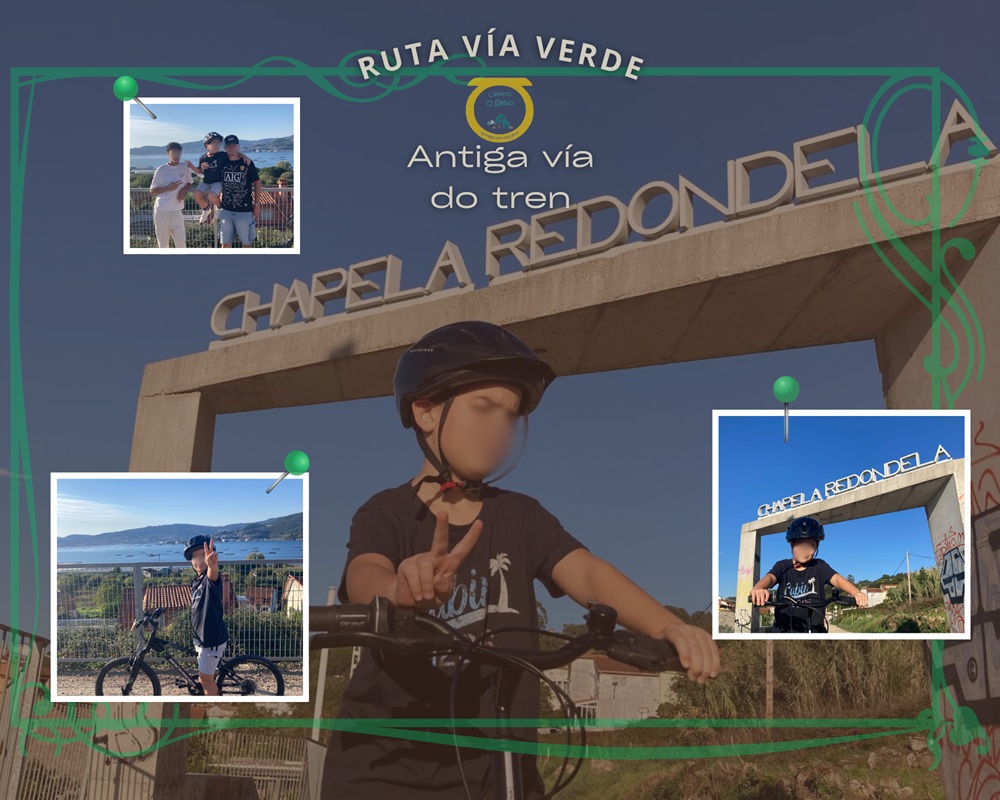 Chicos en bicicleta