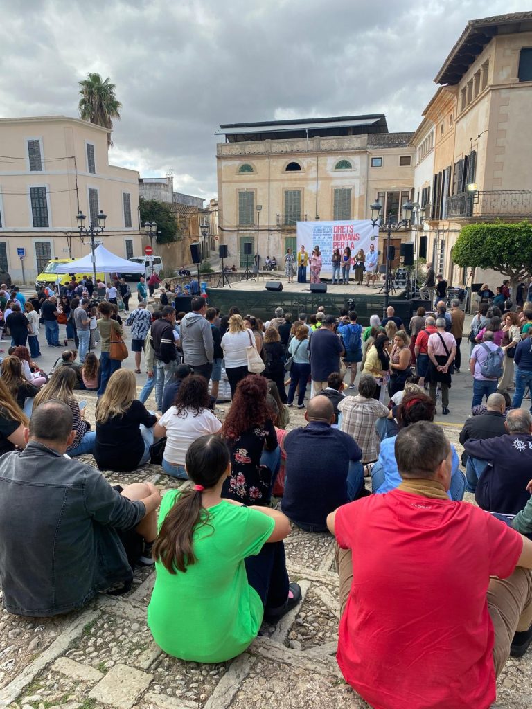 Personas en día de por la salud mental