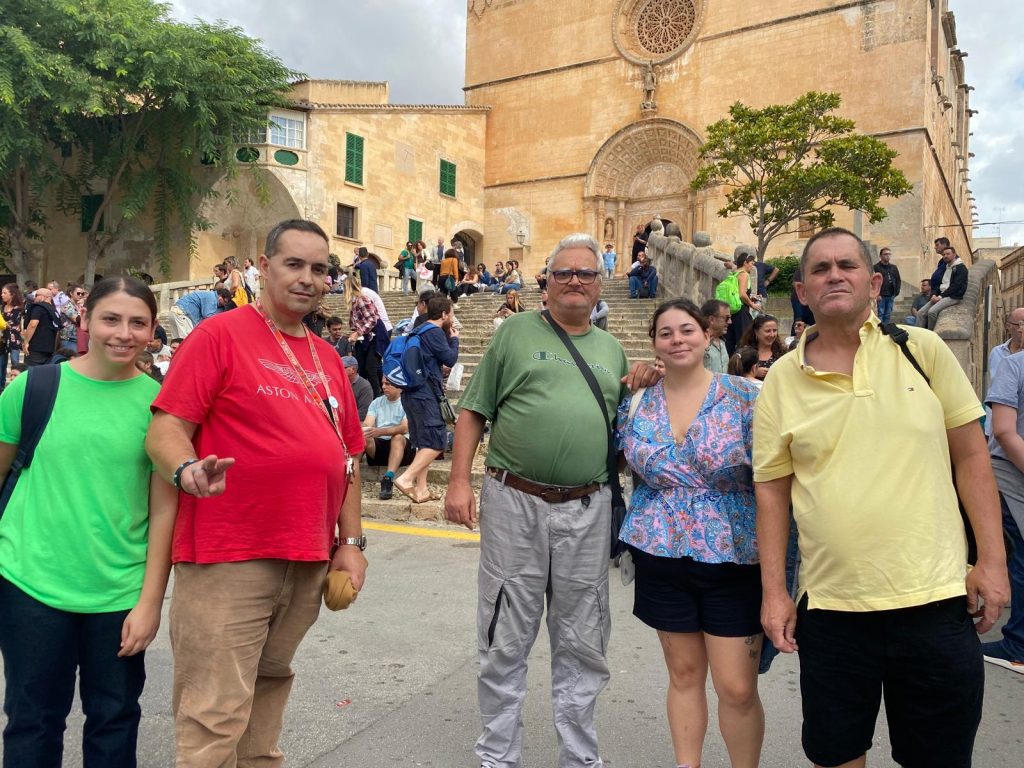 Personas en día de por la salud mental