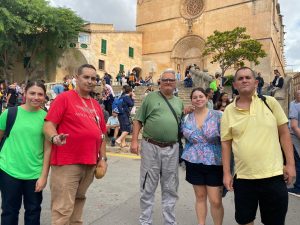 Personas en día de por la salud mental