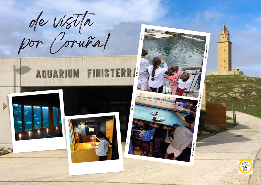 Chicos de excursión en Coruña
