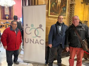 Personas en jornada por el día de la discapacidad