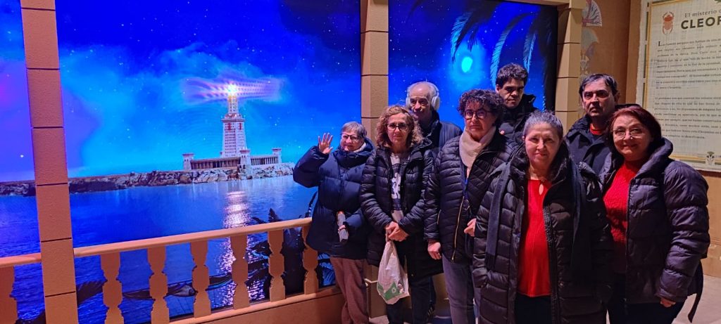 Personas en exposición