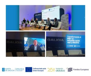 Personas en jornada sobre fondos europeos