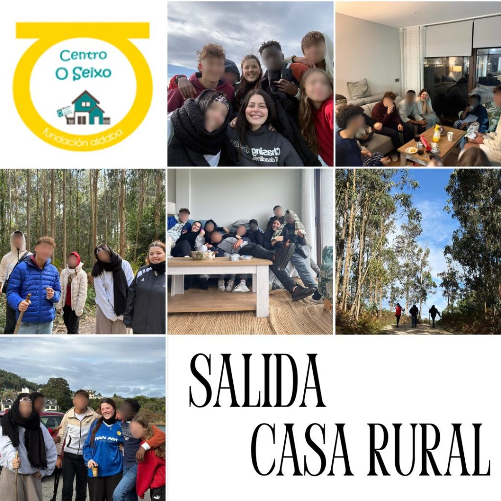 Chicos en casa rural