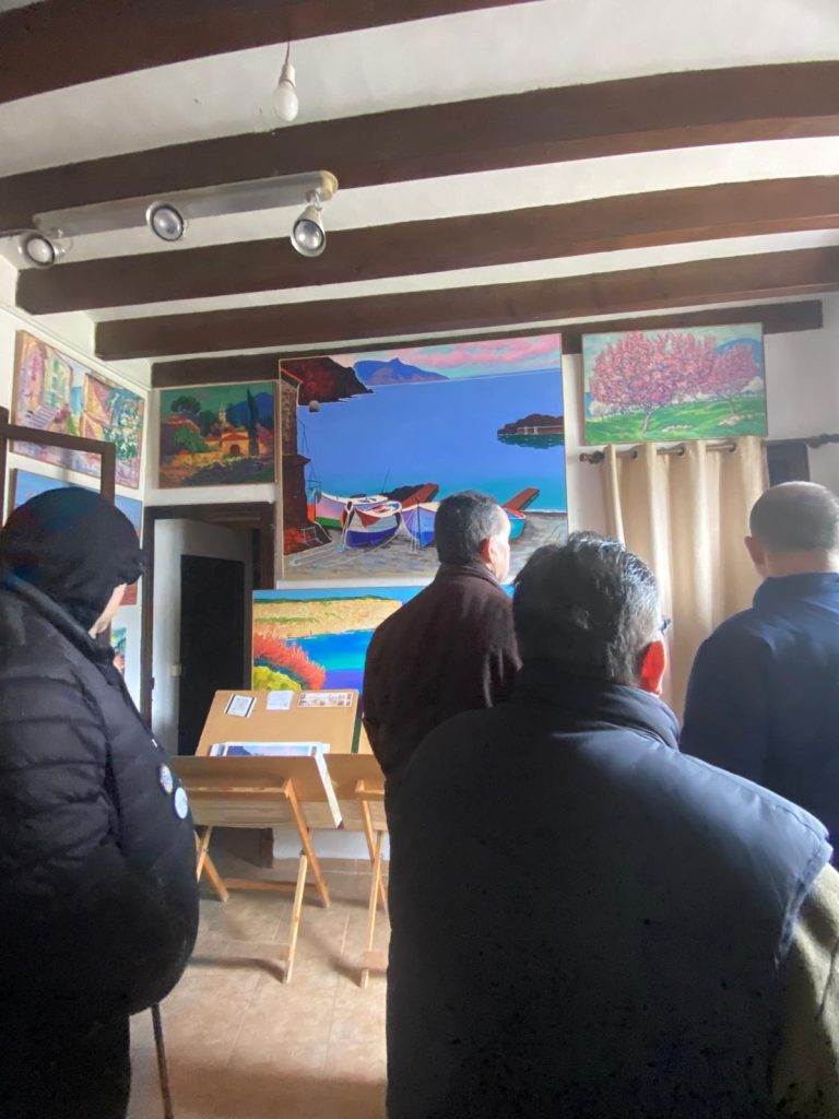 Personas en excursión en Valledemossa