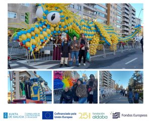 Personas en cabalgata