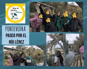 Chicos y chicas en el rio