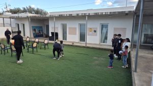 Personas haciendo deporte