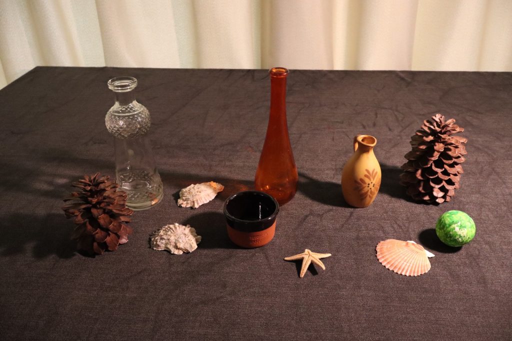 Personas en museo de fotografía