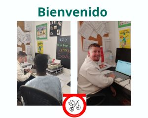 Collague de dos fotos donde aparece un nuevo compañero