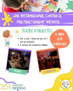 Cartel donde se cuentan las actividades que se han hecho para este día