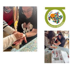 Personas aprendiendo a curar heridas